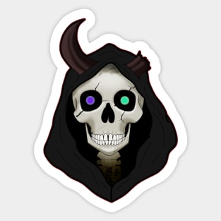 Grim Demon Sticker